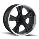 651 Mattschwarz 18x8 5x4,5